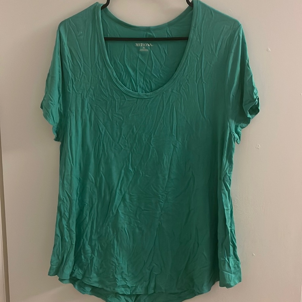 Green t shirt